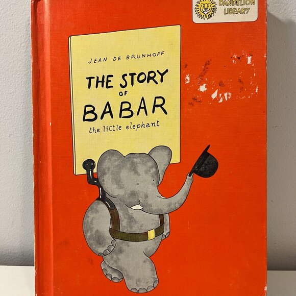 Vintage Dandelion Library Dual Book Hardcover - The Story of Babar and Heidi - Picture 9 of 9